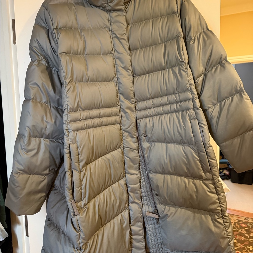 Ll bean Plus 1x Women's Gray Puffer Jacket